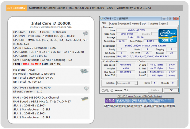 ASUS Maximus IV Extreme (Intel P67) Motherboard Review 500 ASUS Maximus IV Extreme (Intel P67) Motherboard Review 500