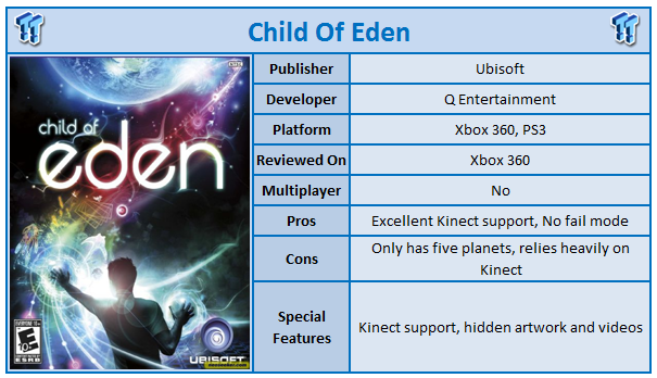 child of eden xbox 360