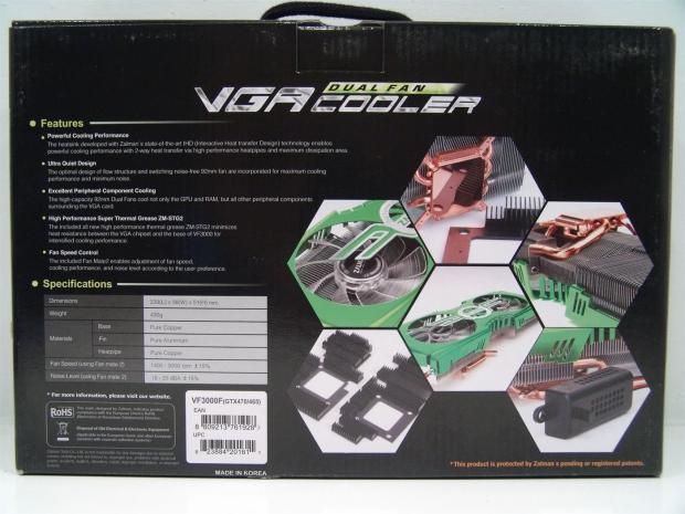 グラフィックボード・グラボ・ビデオカード ZALMAN VF3000 Dual Turbine VGA Cooler Zalman VF3000 Series High Performance VGA Coolers