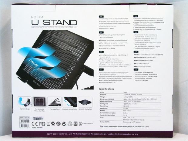 Cooler Master NotePal U Stand Notebook Cooler Review 04 Cooler Master NotePal U Stand Notebook Cooler Review 04