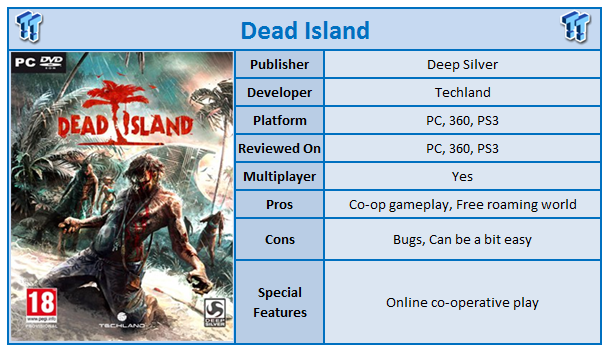 Прокачка логана dead island