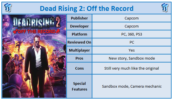 Dead Rising 2: Off The Record (PS4) Review –