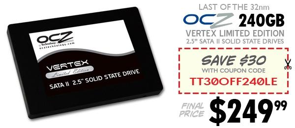 Revisiting the Legend: OCZ Vertex LE 240GB Solid State Drive 26 Revisiting the Legend: OCZ Vertex LE 240GB Solid State Drive 26
