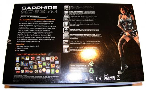 Sapphire HD 6970 2GB Dual Fan Video Card Overclocked Review 04