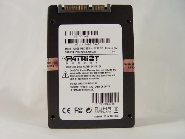 Patriot Pyro SE 120GB Solid State Drive Review 07 Patriot Pyro SE 120GB Solid State Drive Review 07