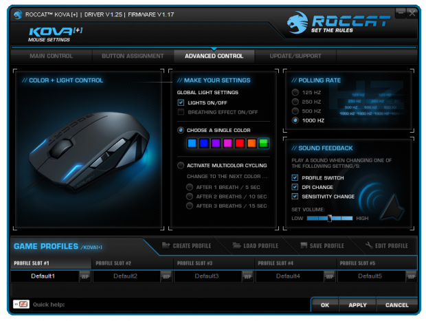 Seasickness Emigrate Wonder ROCCAT Kova+ Max Performance Gaming Mouse Review | TweakTown