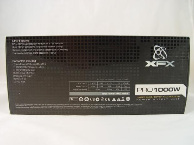 XFX ProSeries 1000W Power Supply Review