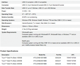 Hitachi Touro Desk Pro 3TB HDD Review 02