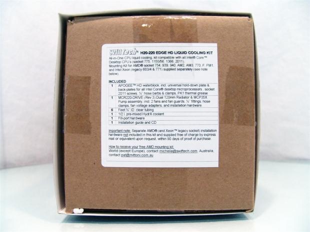 Swiftech H20-X20 Edge HD Water Cooling Kits Review 06