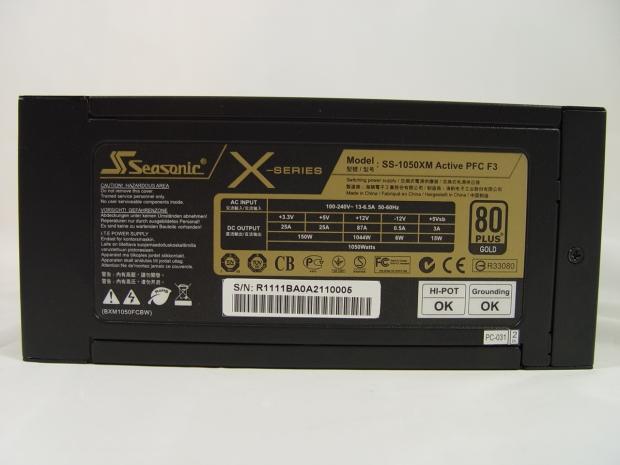 Seasonic X-1050 1050W Power Supply Review