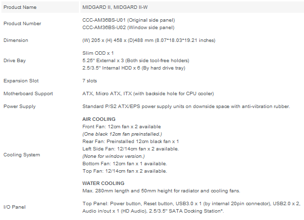 Xigmatek Midgard II Mid-Tower Chassis Review 01 Xigmatek Midgard II Mid-Tower Chassis Review 01