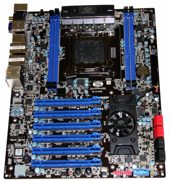Sapphire PURE Black X79N (Intel X79) Motherboard Review 07