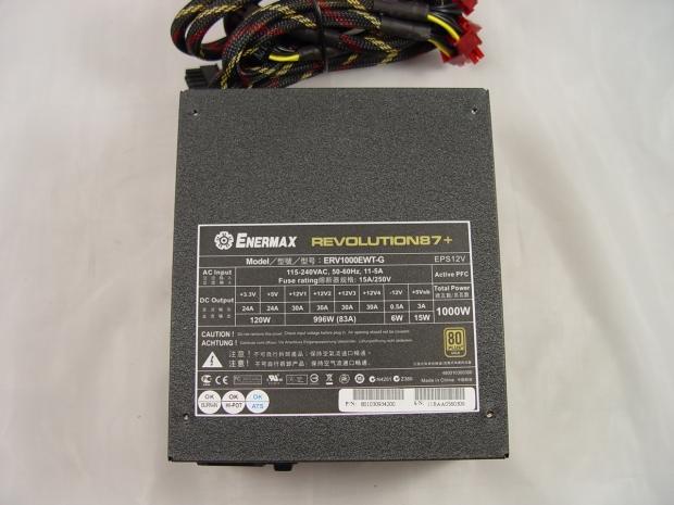 Enermax Revolultion87+ 1000-watt Power Supply Review 12 Enermax Revolultion87+ 1000-watt Power Supply Review 12
