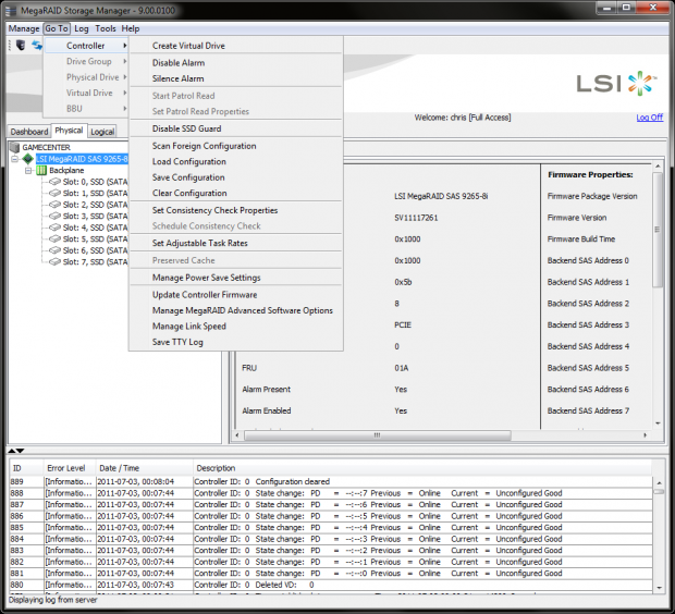 LSI MegaRAID SAS 9265-8i RAID Controller Review