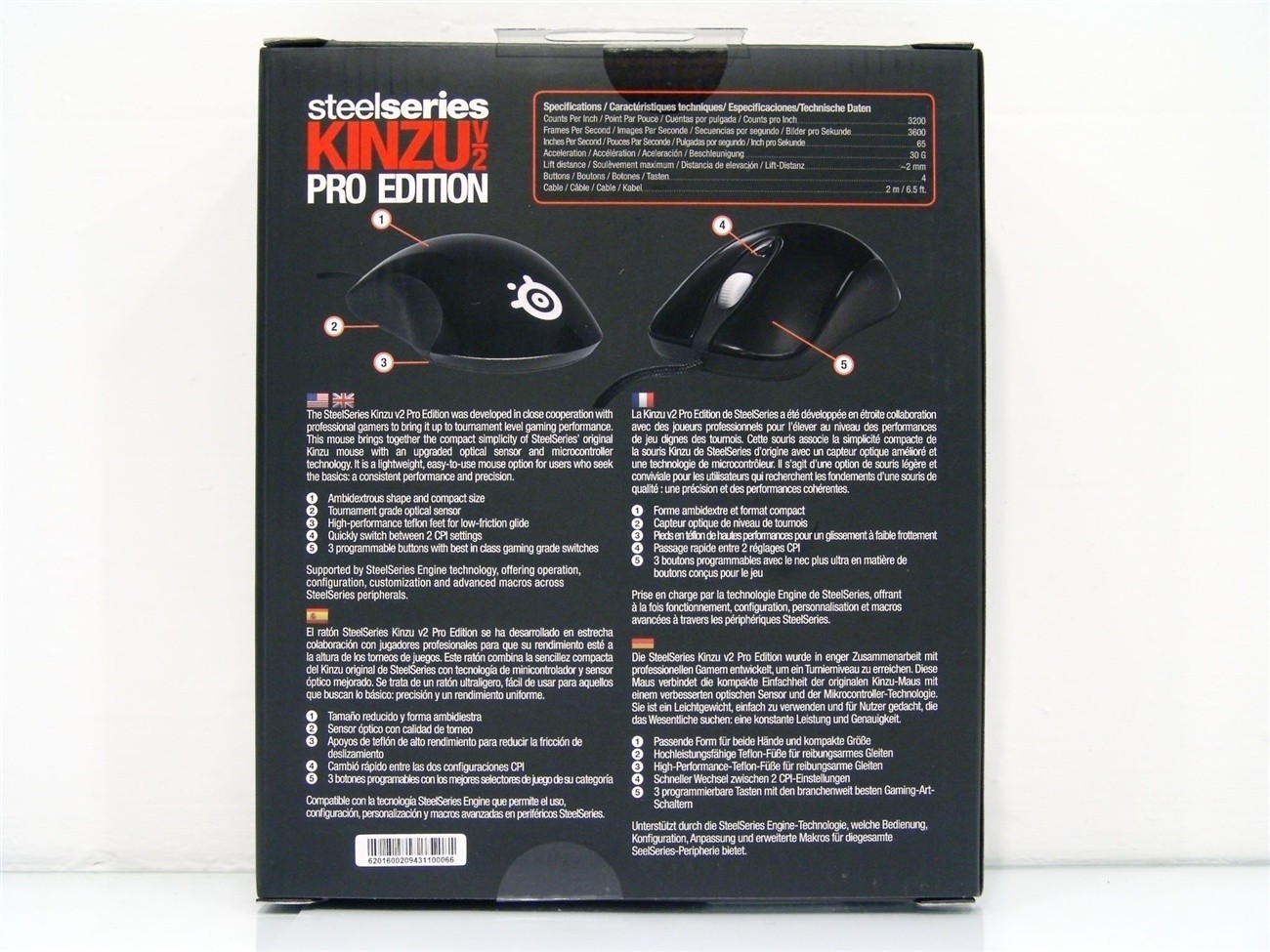 SteelSeries Kinzu V2 Pro Edition Gaming Mouse Review | TweakTown