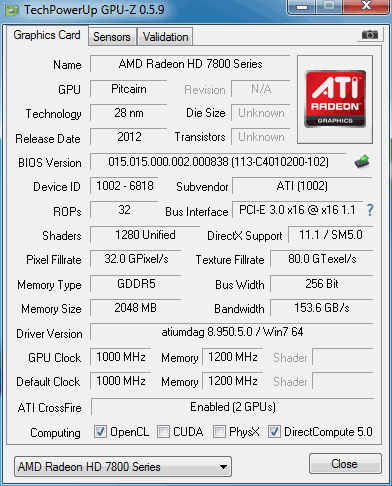 Amd Radeon Hd 7870 2gb Reference Video Cards In Crossfire Tweaktown