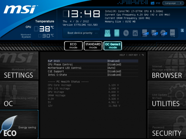 MSI Z77A-GD65 (Intel Z77) Motherboard Review 20