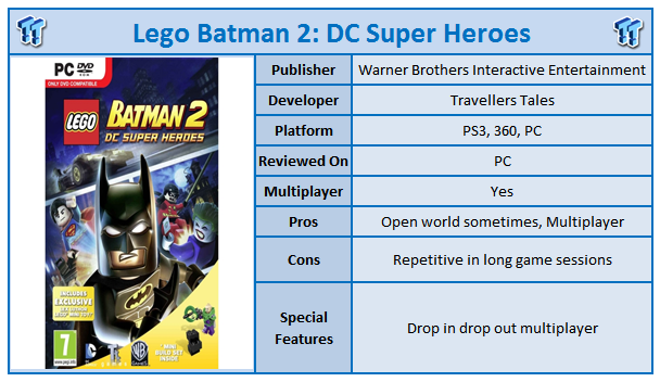 LEGO Batman 2: DC Super Heroes Warner Bros Playstation 3 