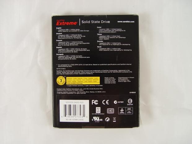 SanDisk Extreme 240GB Fixed TRIM Solid State Drive Review 04