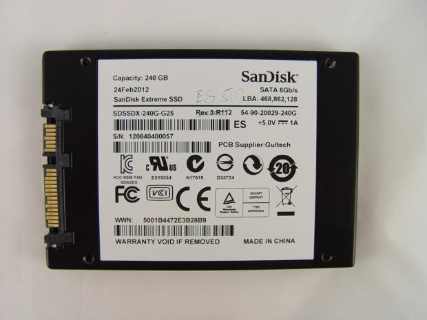 SanDisk Extreme 240GB Fixed TRIM Solid State Drive Review 07