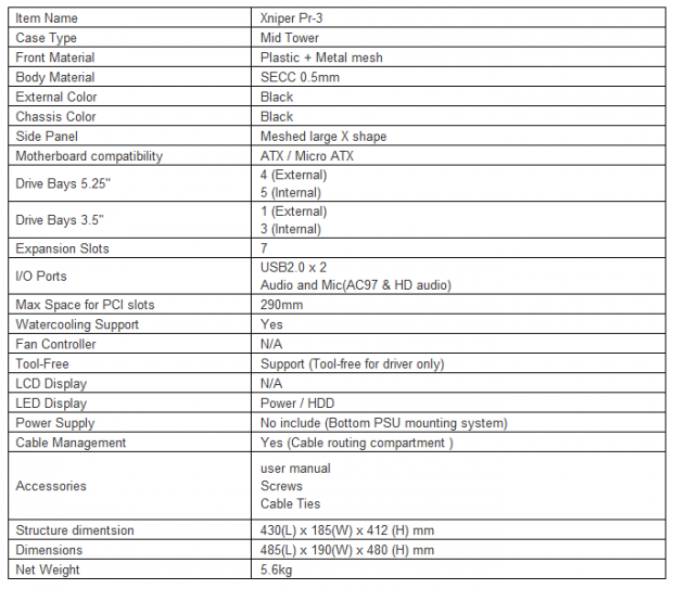 GameTiger Xniper PR-3 Mid-Tower Gaming Chassis Review 01