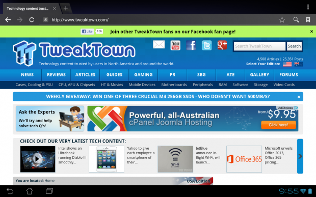 ASUS Transformer Pad Infinity (TF700T) Tablet Review 06