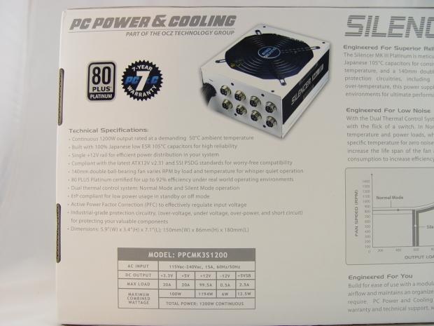 PC Power & Cooling Silencer Mk III 1200-Watt 80 PLUS Platinum Power Supply Review 05