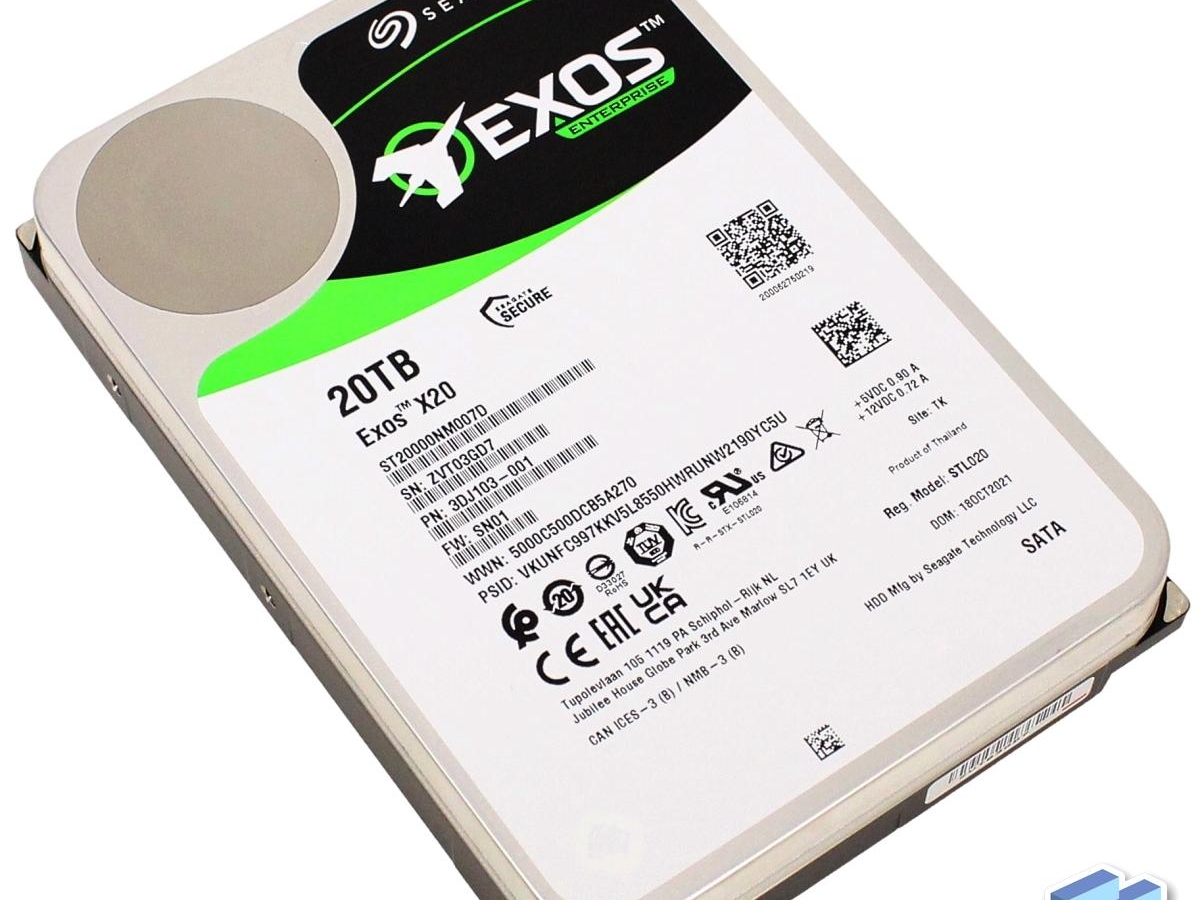 Seagate Exos X20 & IronWolf Pro 20TB HDD Review