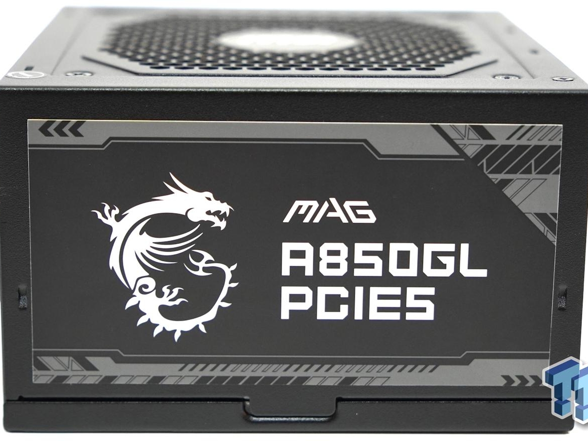 MSI MAG A850GL PCIE5 Power Supply Unit Review