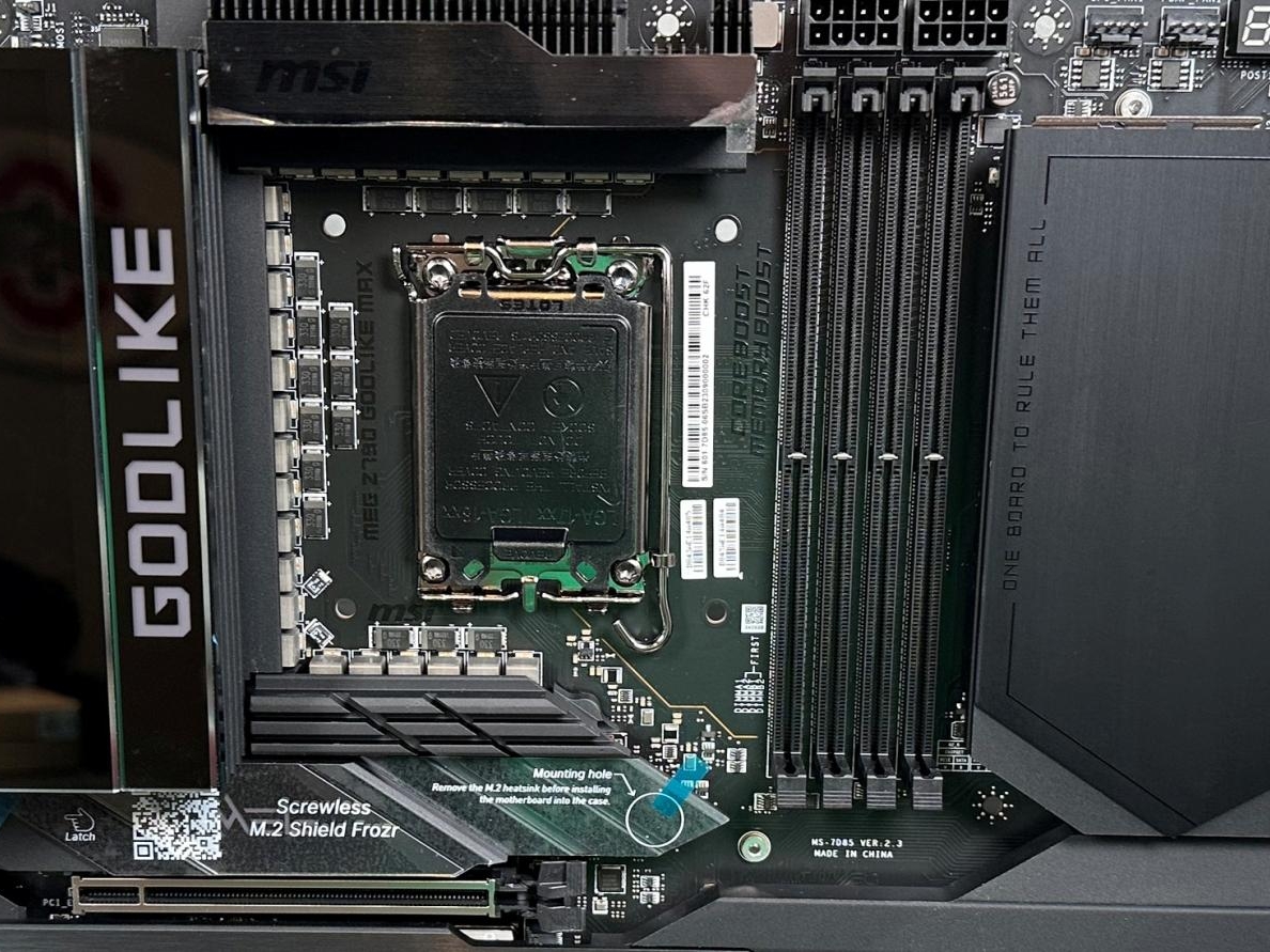 MSI MEG Z790 Godlike Max Motherboard Review