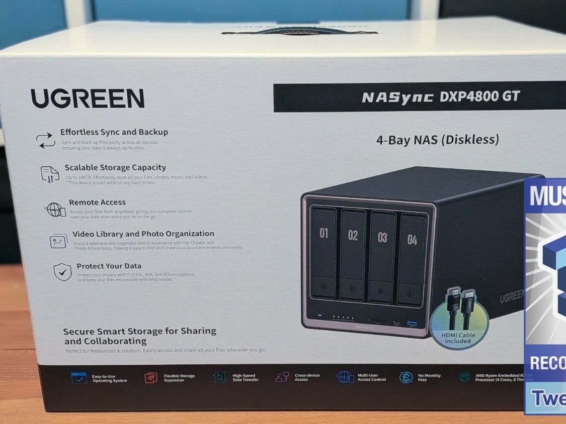 UGREEN NASync DXP4800 GT Review: powerful 4-bay NAS with AMD Ryzen