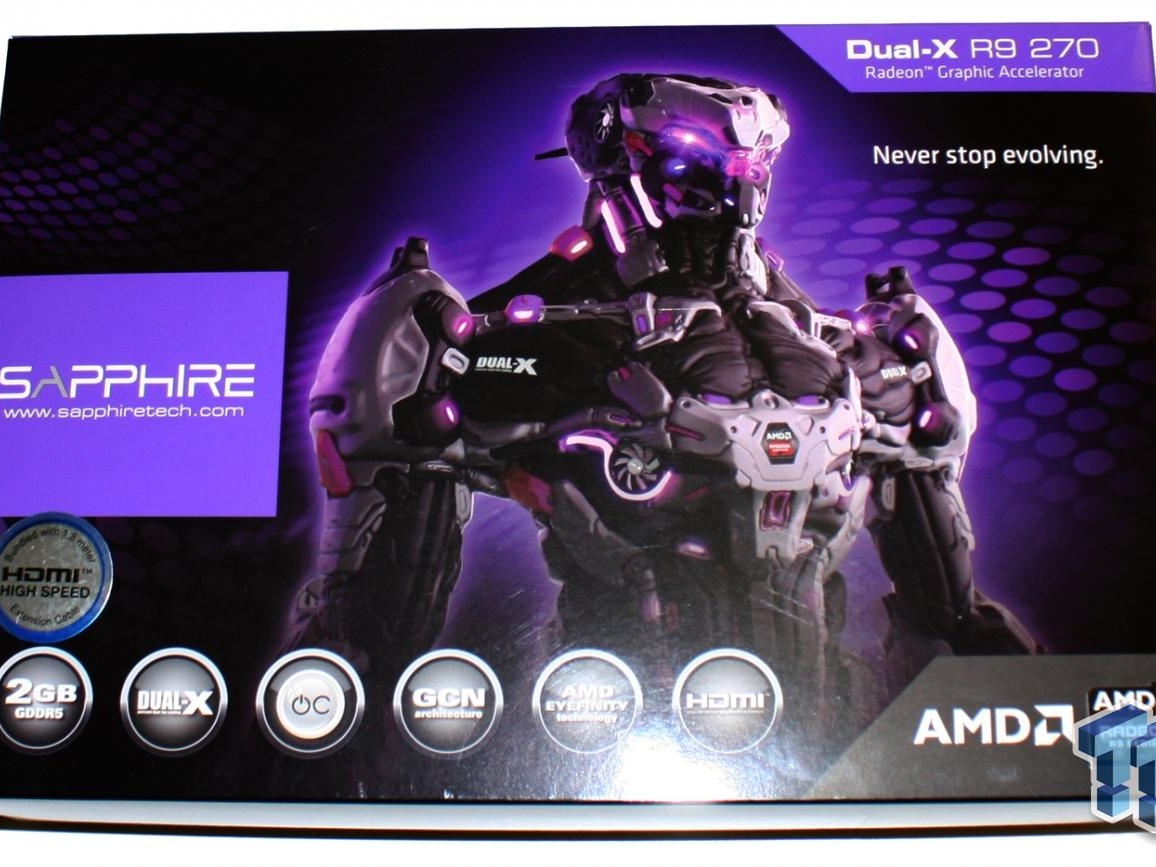 Sapphire Radeon R9 270 Dual-X 2GB OC Overclocked Video Card Review
