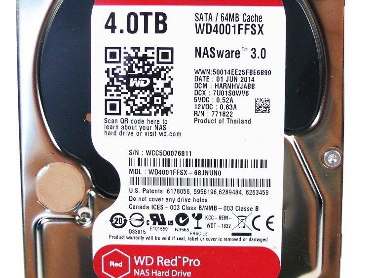 WESTERN DIGITAL Red Pro 4TB 5本セット 新品未使用 Amazon.com: Western Digital 4TB WD Red Pro NAS Internal Hard Drive