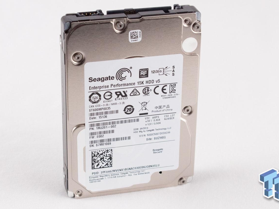 Seagate Enterprise Performance 15K HDD v5 600GB HDD Review