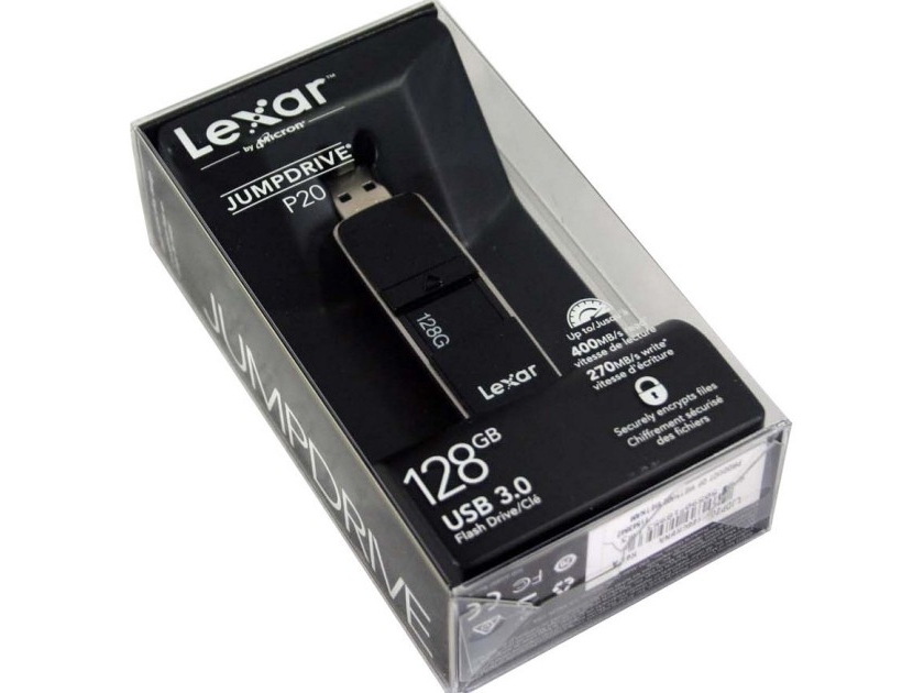 Lexar JumpDrive P20 128GB USB 3.0 Flash Drive Review