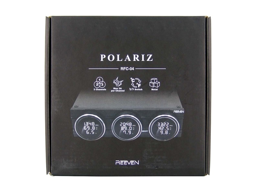 超レア Reeven Polariz 3chファンコン 3つの円形ディスプレイを搭載したファンコン「POLARIZ」が発売