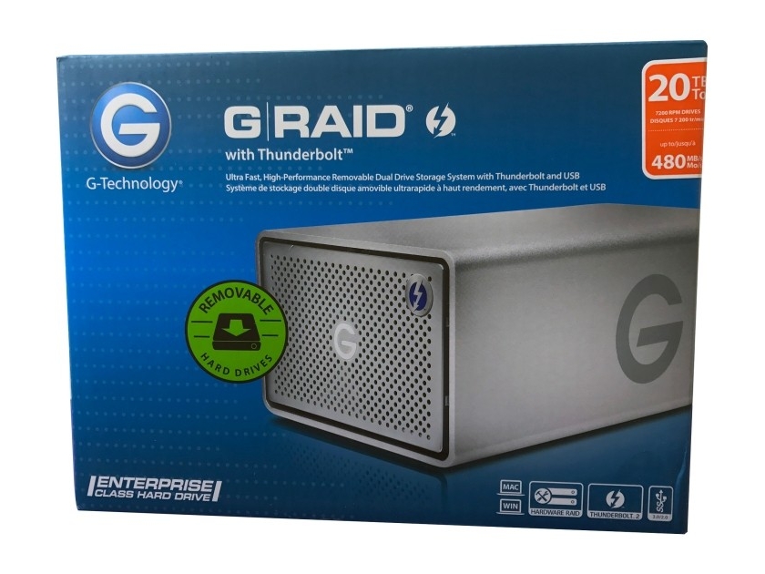 G-Technology G-RAID Thunderbolt  16TB 96TB G-RAID SHUTTLE 8 | Western Digital