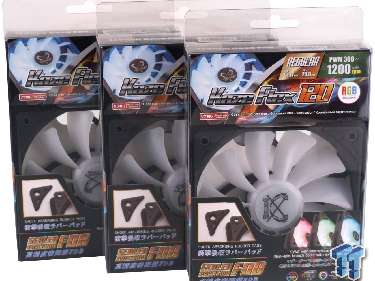 Scythe Kaze Flex 120 RGB Fan Review