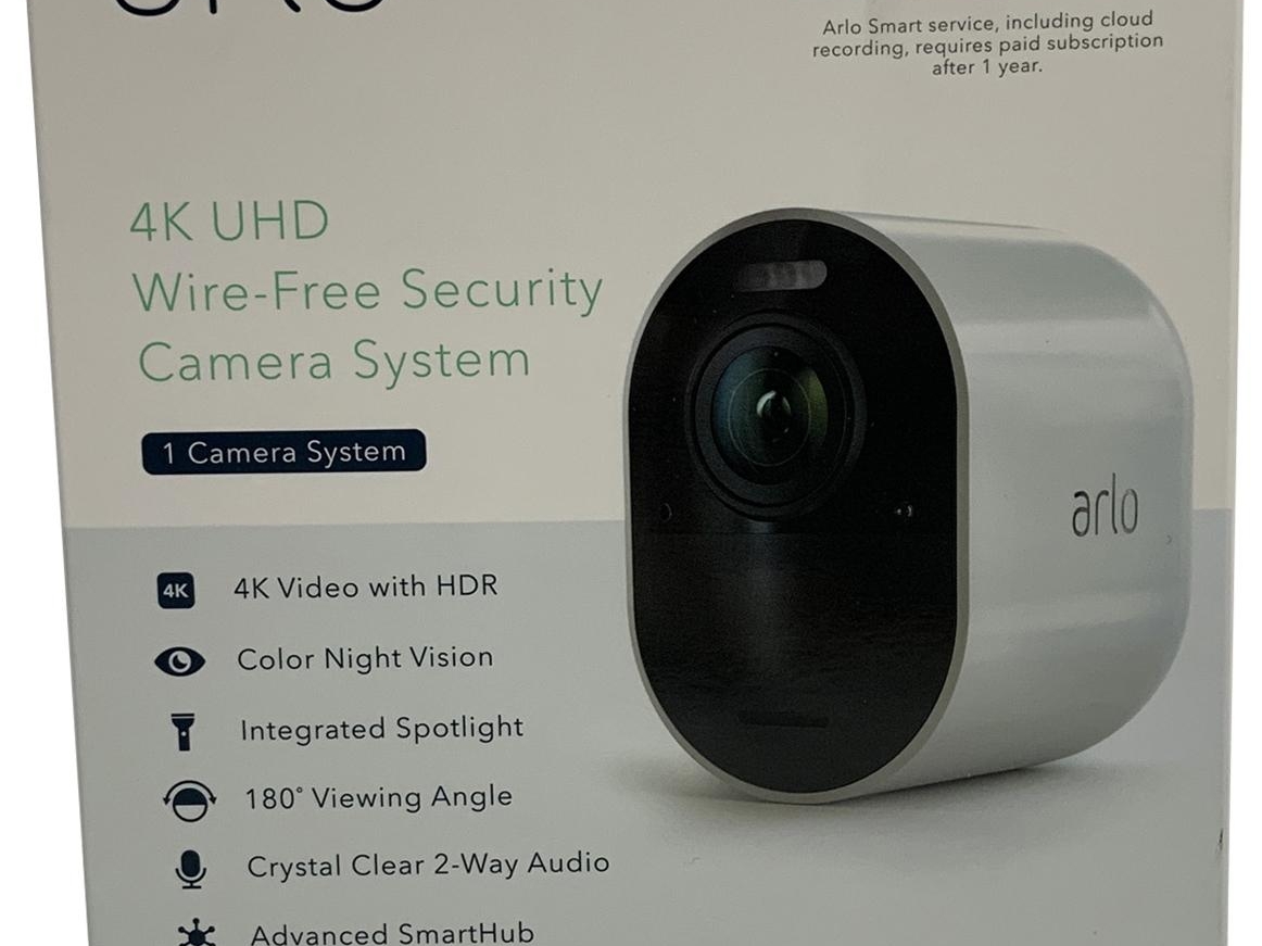 【美品】Arlo Ultra 2 4K UHD 180° Ultra Wide Arlo Ultra 2 | 4K Security Camera | 4K Wireless Camera System