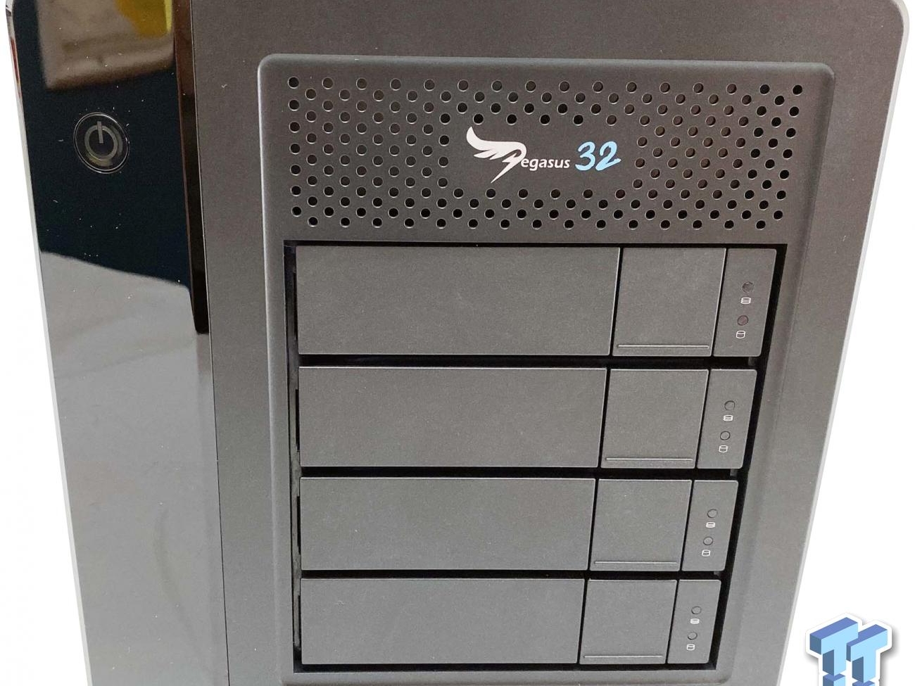 Promise Pegasus32 R4 TB3-USB-C DAS Review