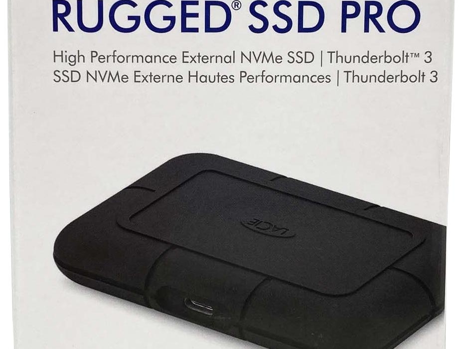 外付けハードディスク・ドライブ LaCie Rugged SSD Pro 1TB Amazon | LaCie Rugged SSD Pro5 4TB、外付けSSD、TB5、速度6700
