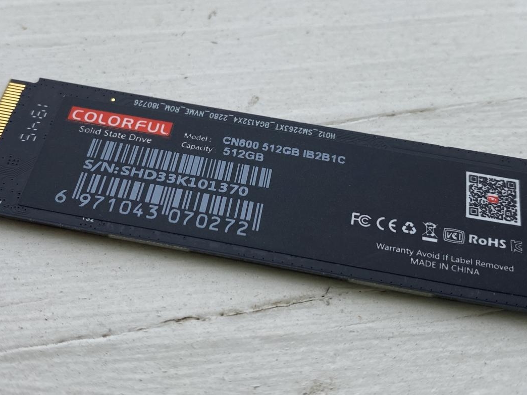 Colorful CN600 512GB M.2 SSD Review