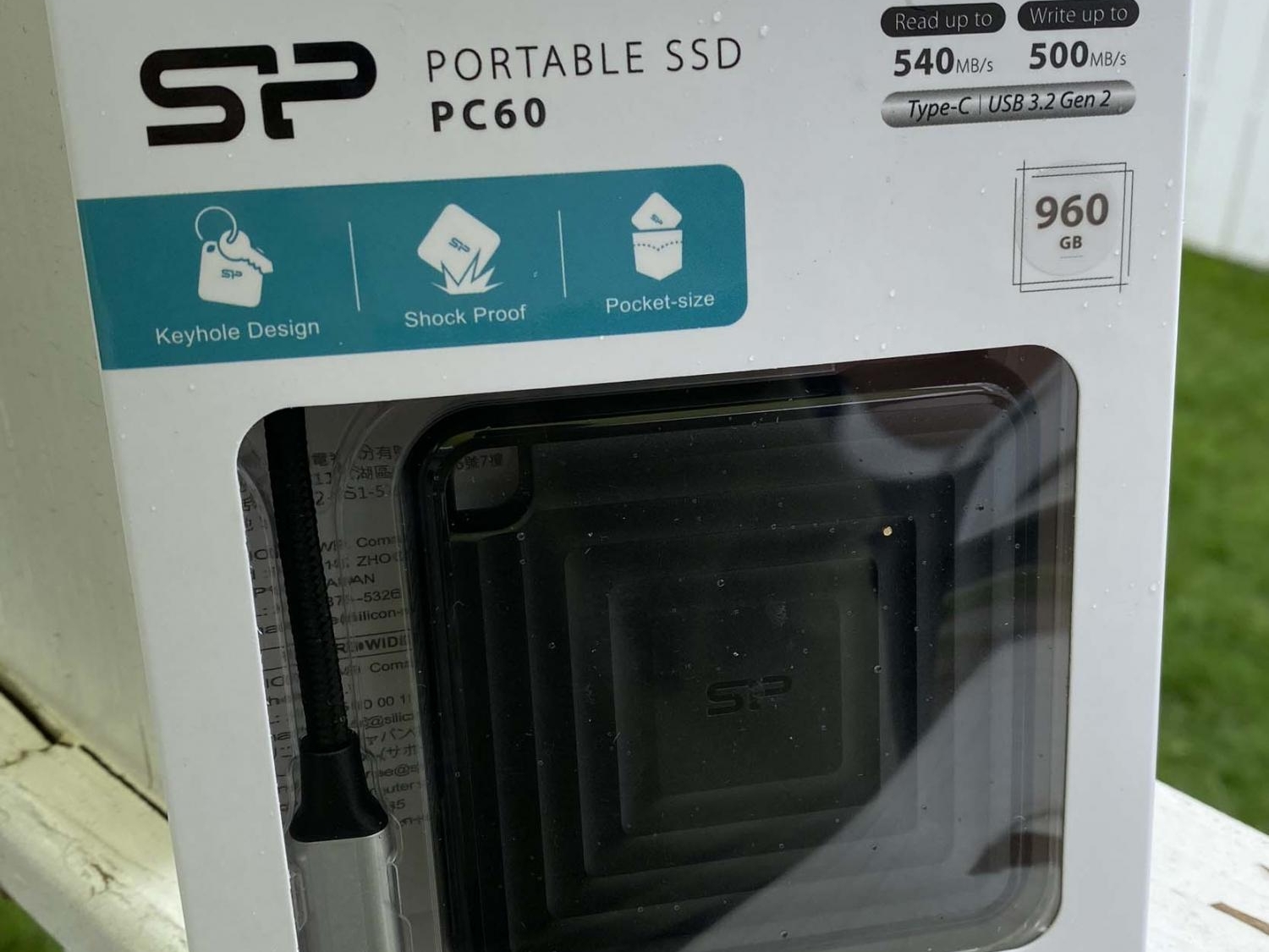 p*k様 【新品未開封】SP ポータブルSSD PC60 USB3.2 Gen2の通販