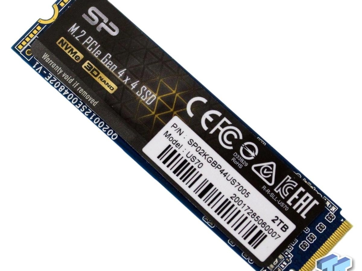 未使用　Silicon Power US70 2TB M.2 SSD Silicon Power US70 2TB M.2 NVMe SSD Review