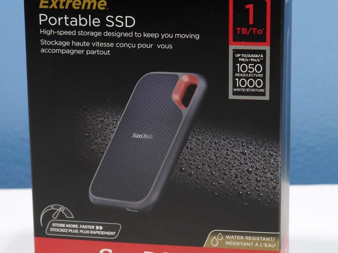 Sandisk Extreme Portable SSD 1TB HIGH offers SPEED