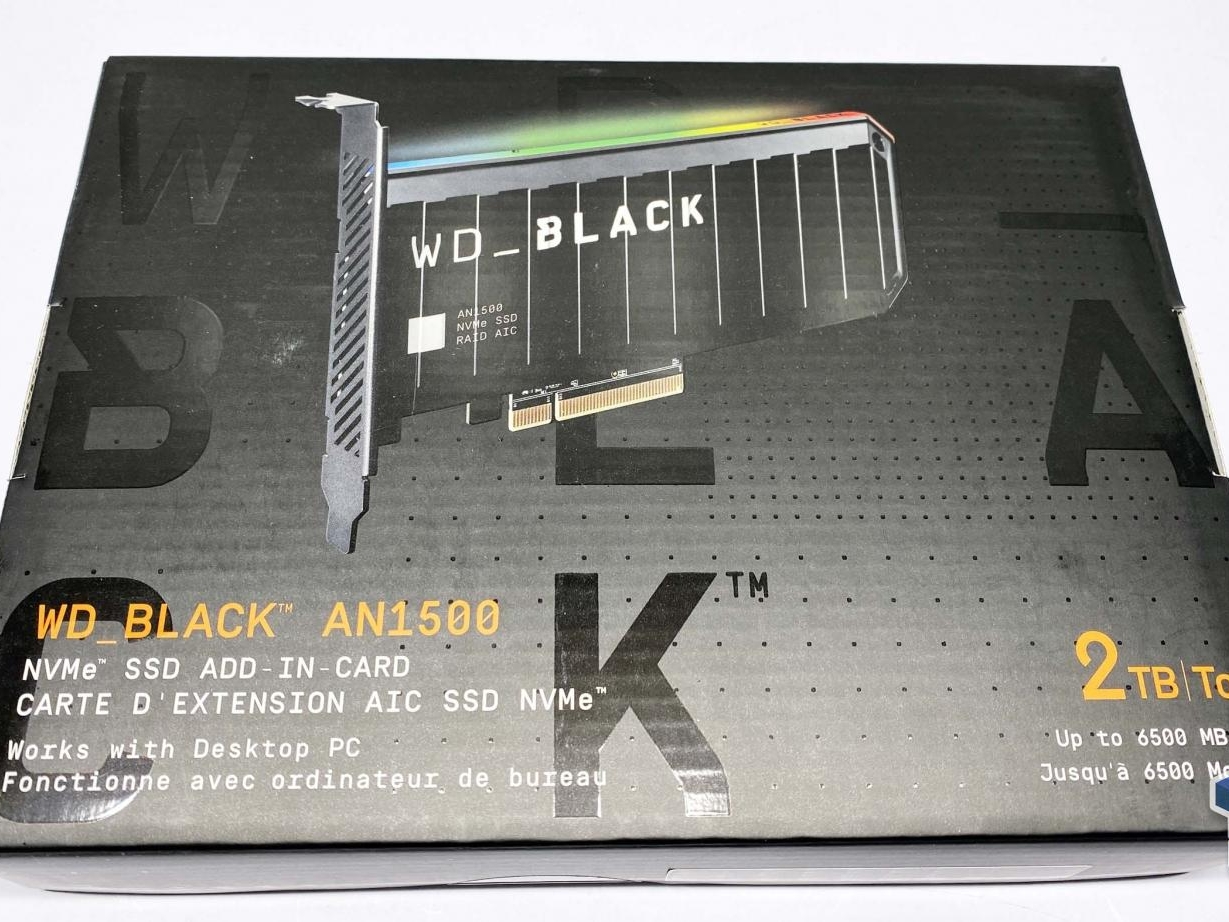 WD_BLACK AN1500 2TB AIC PCIe NVMe SSD Review
