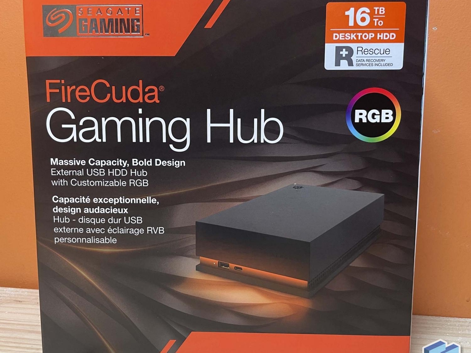 その他 Seagate Firecuda Gaming Dock 4TB HDD Firecuda Gaming Dock: External Drive and Thunderbolt 3 Dock