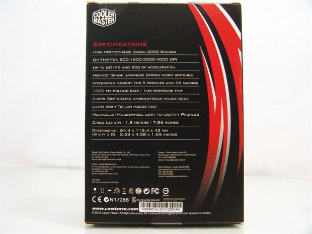 Cooler Master Storm Recon Optical Gaming Mouse Review 05 Cooler Master Storm Recon Optical Gaming Mouse Review 05