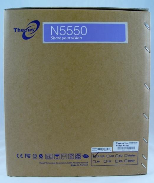 Thecus N5550 5-Bay Home NAS Review 05 Thecus N5550 5-Bay Home NAS Review 05