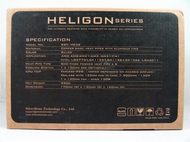 SilverStone Heligon SST-HE02 Passive CPU Cooler Review 06